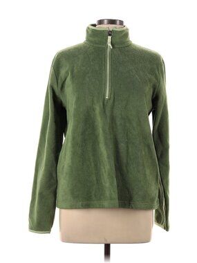 Old Navy 1/4 Zip Fleece Army Green Women's Large